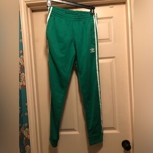 Adidas Green Track Jogger Pants